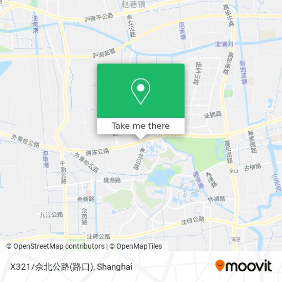 X321/佘北公路(路口) map