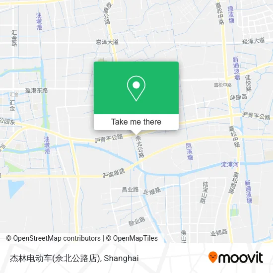 杰林电动车(佘北公路店) map
