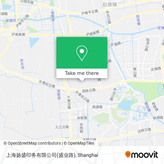 上海扬盛印务有限公司(盛业路) map