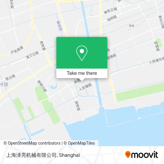 上海泽亮机械有限公司 map