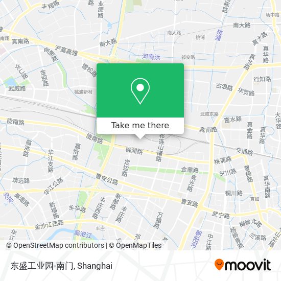 东盛工业园-南门 map