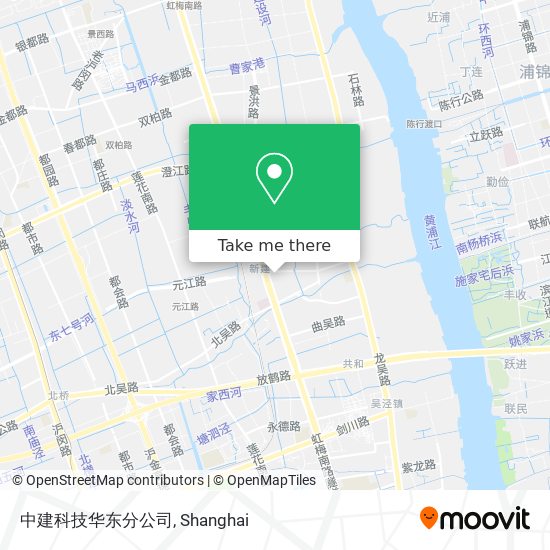 中建科技华东分公司 map