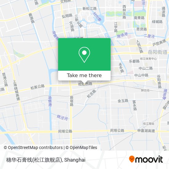 穗华石膏线(松江旗舰店) map