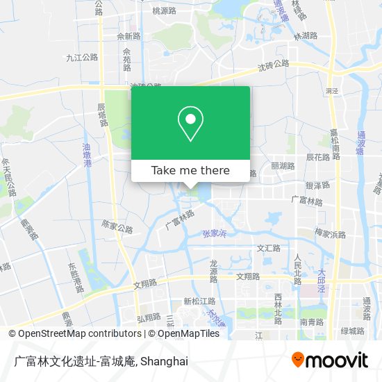 广富林文化遗址-富城庵 map
