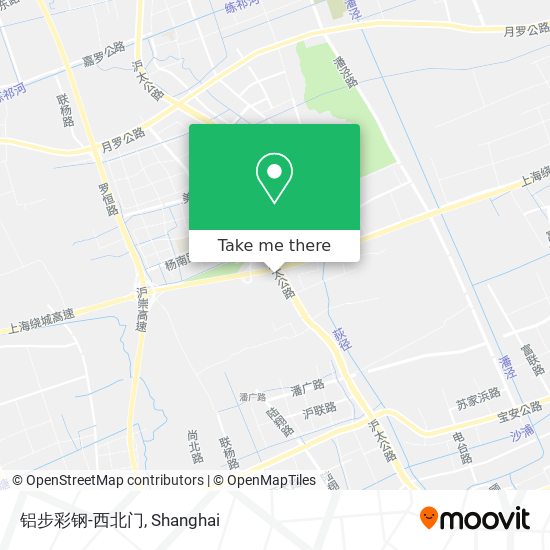 铝步彩钢-西北门 map