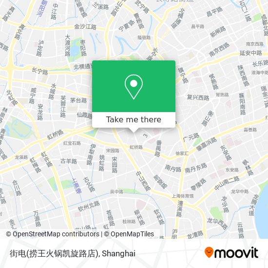 街电(捞王火锅凯旋路店) map