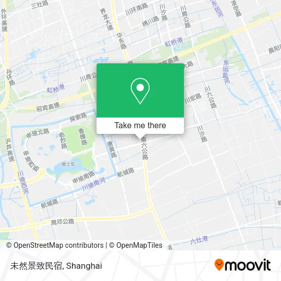 未然景致民宿 map