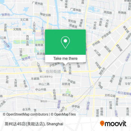 斯柯达4S店(美能达店) map