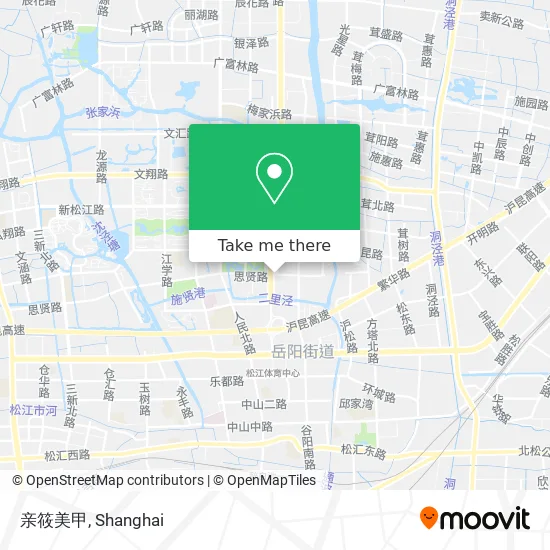 亲筱美甲 map