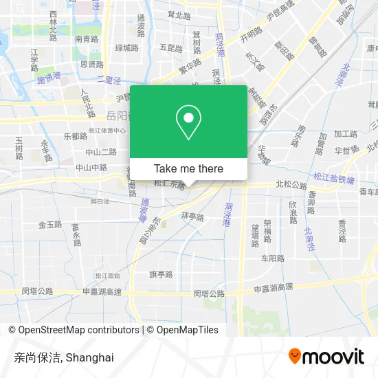 亲尚保洁 map