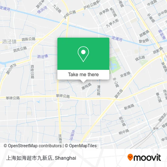 上海如海超市九新店 map