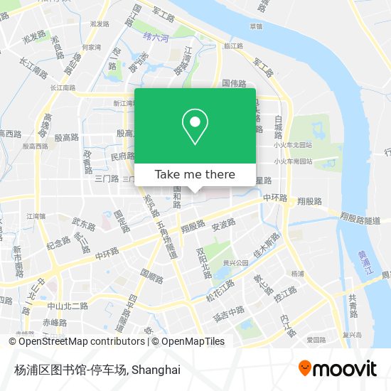 杨浦区图书馆-停车场 map