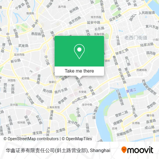 华鑫证券有限责任公司(斜土路营业部) map