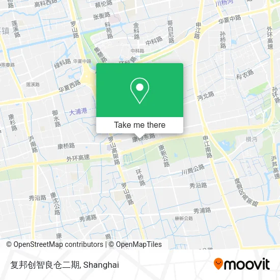 复邦创智良仓二期 map
