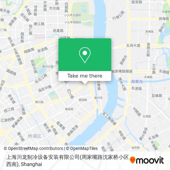 上海川龙制冷设备安装有限公司(周家嘴路沈家桥小区西南) map