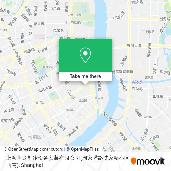 上海川龙制冷设备安装有限公司(周家嘴路沈家桥小区西南) map