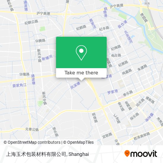 上海玉术包装材料有限公司 map