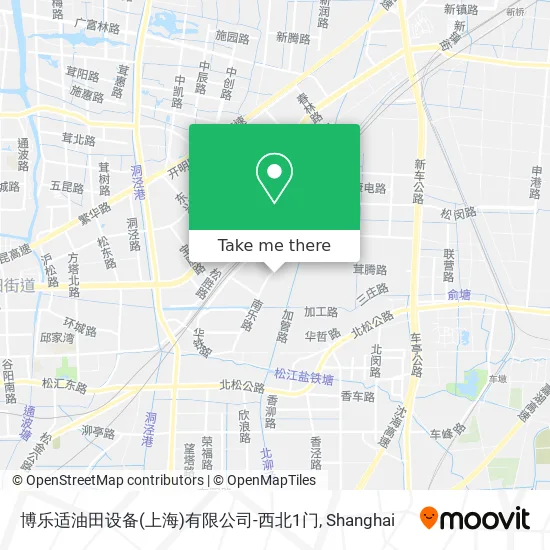 博乐适油田设备(上海)有限公司-西北1门 map