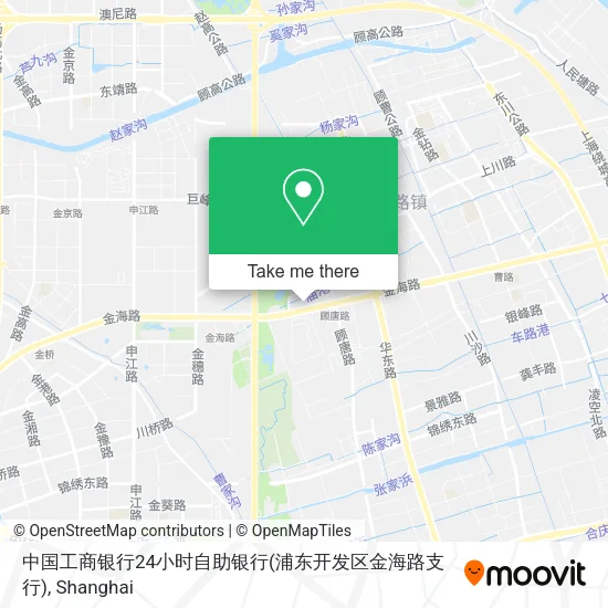 中国工商银行24小时自助银行(浦东开发区金海路支行) map