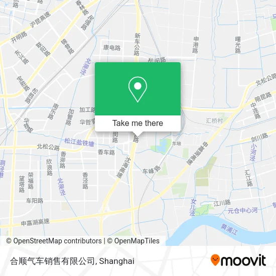 合顺气车销售有限公司 map