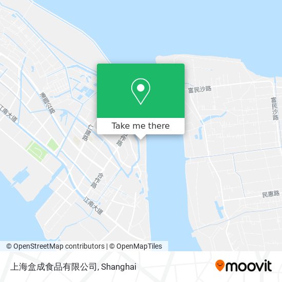 上海盒成食品有限公司 map