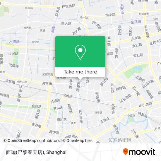 面咖(巴黎春天店) map