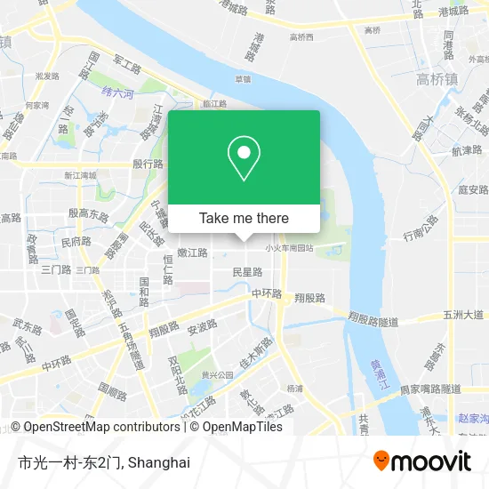 市光一村-东2门 map