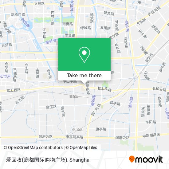 爱回收(鹿都国际购物广场) map