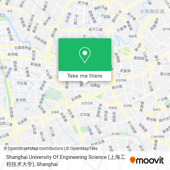 Shanghai University Of Engineering Science (上海工程技术大学) map