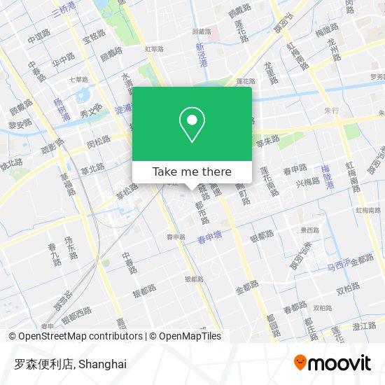 罗森便利店 map