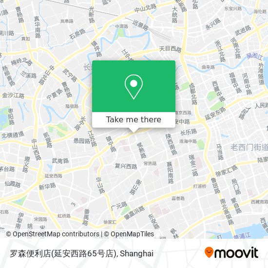 罗森便利店(延安西路65号店) map