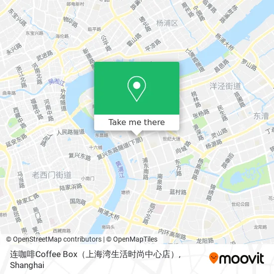 连咖啡Coffee Box（上海湾生活时尚中心店） map