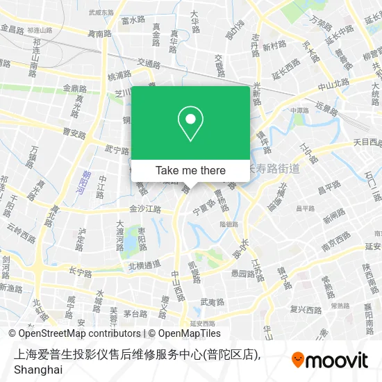 上海爱普生投影仪售后维修服务中心(普陀区店) map