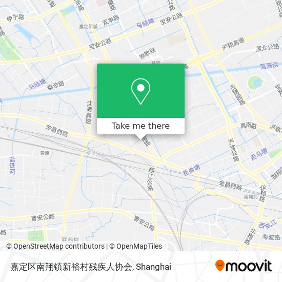 嘉定区南翔镇新裕村残疾人协会 map