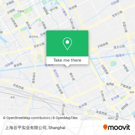 上海谷平实业有限公司 map