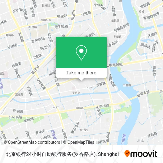 北京银行24小时自助银行服务(罗香路店) map