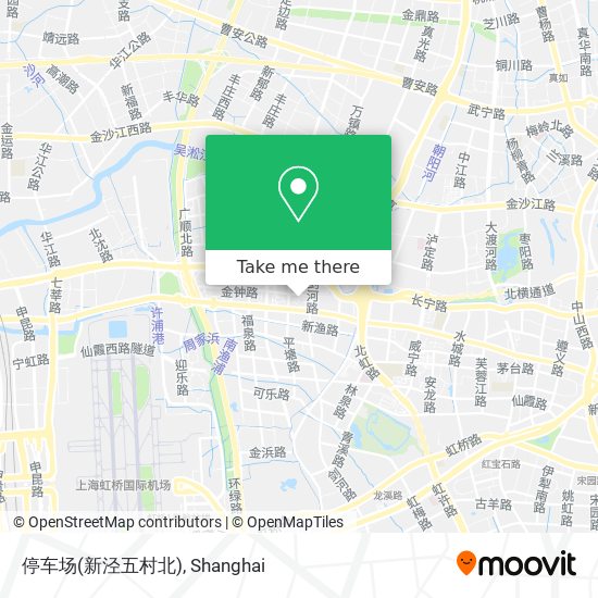 停车场(新泾五村北) map