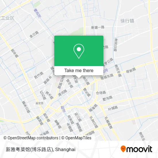 新雅粤菜馆(博乐路店) map