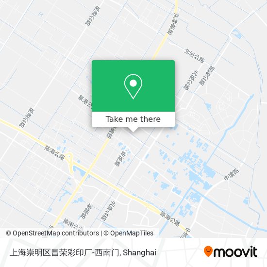 上海崇明区昌荣彩印厂-西南门 map