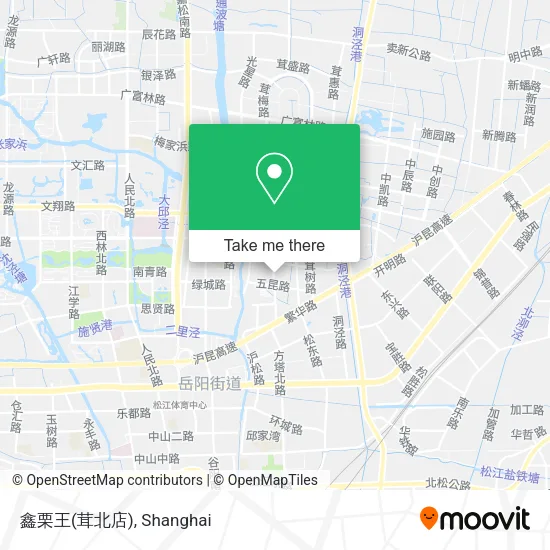 鑫栗王(茸北店) map