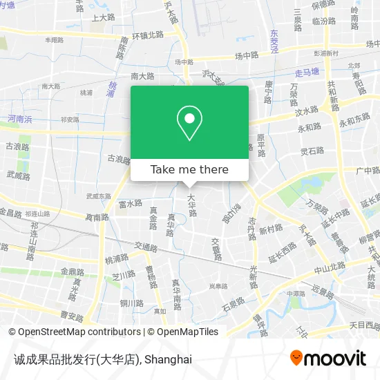 诚成果品批发行(大华店) map