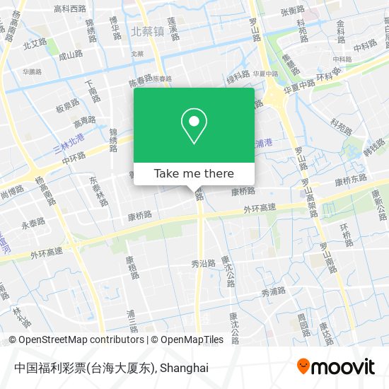 中国福利彩票(台海大厦东) map