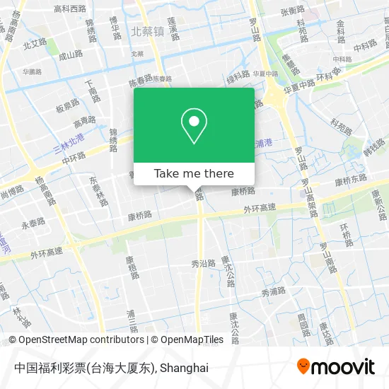 中国福利彩票(台海大厦东) map