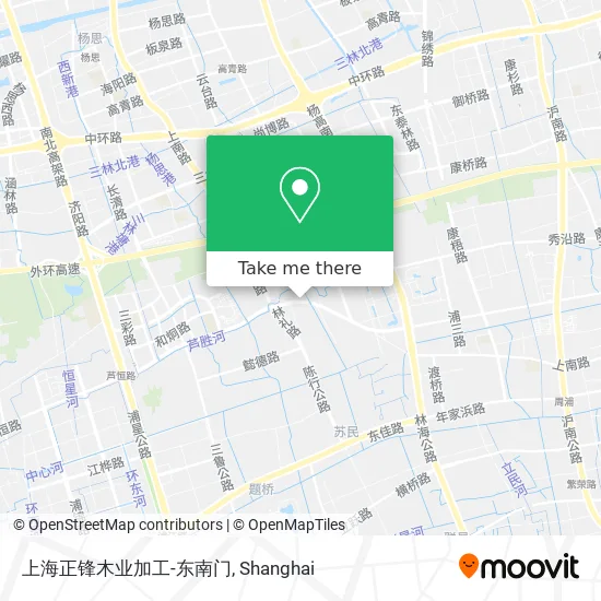 上海正锋木业加工-东南门 map