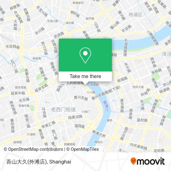 吾山大久(外滩店) map