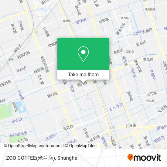 ZOO COFFEE(米兰店) map