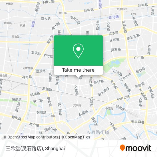 三希堂(灵石路店) map