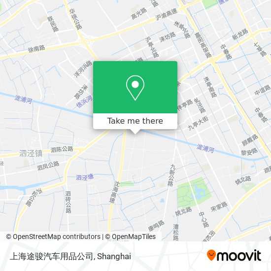 上海途骏汽车用品公司 map