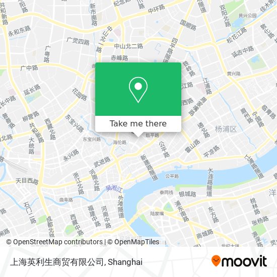 上海英利生商贸有限公司 map