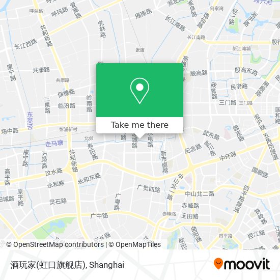酒玩家(虹口旗舰店) map